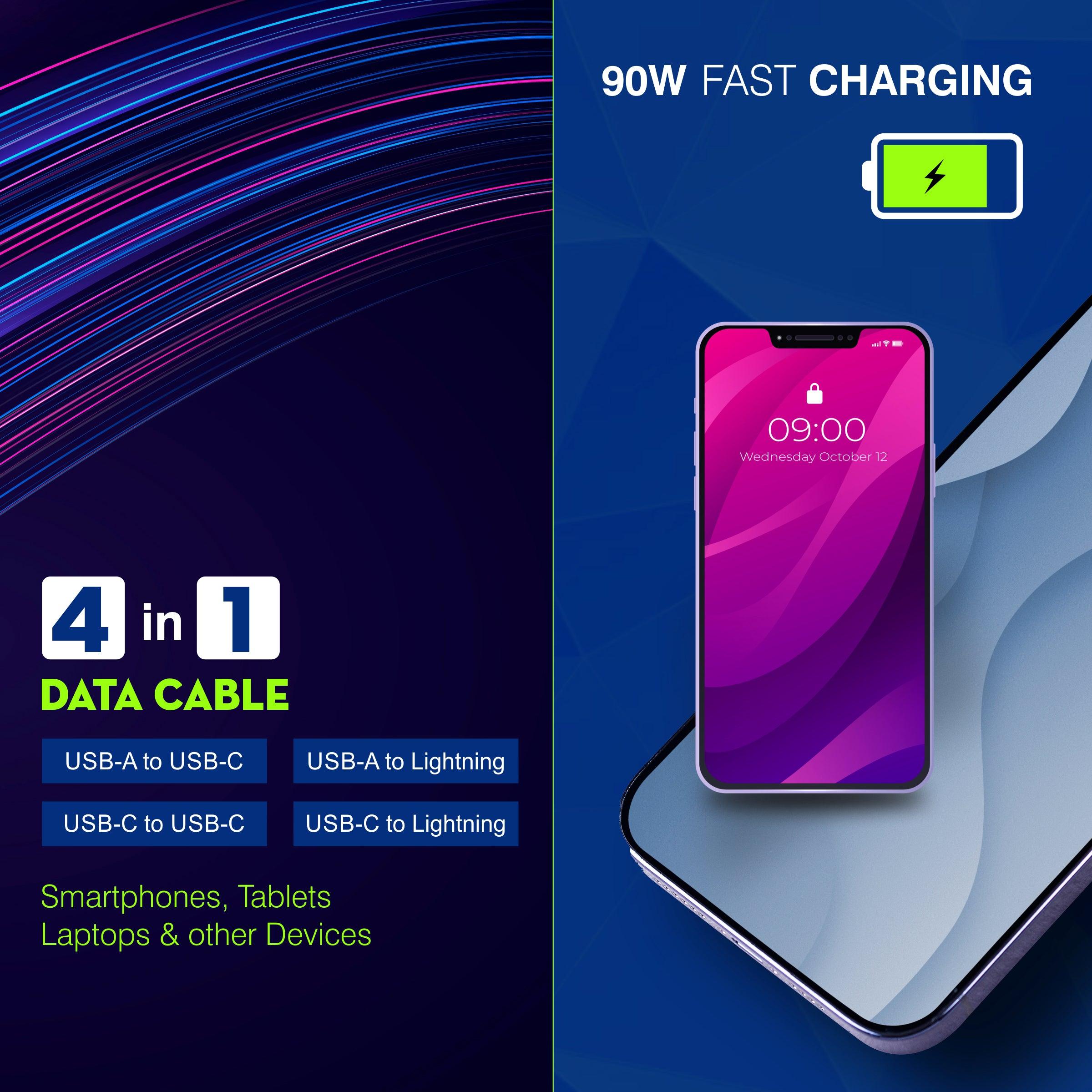 ERD UC-101 Multi USB Data Cable (4 in1)